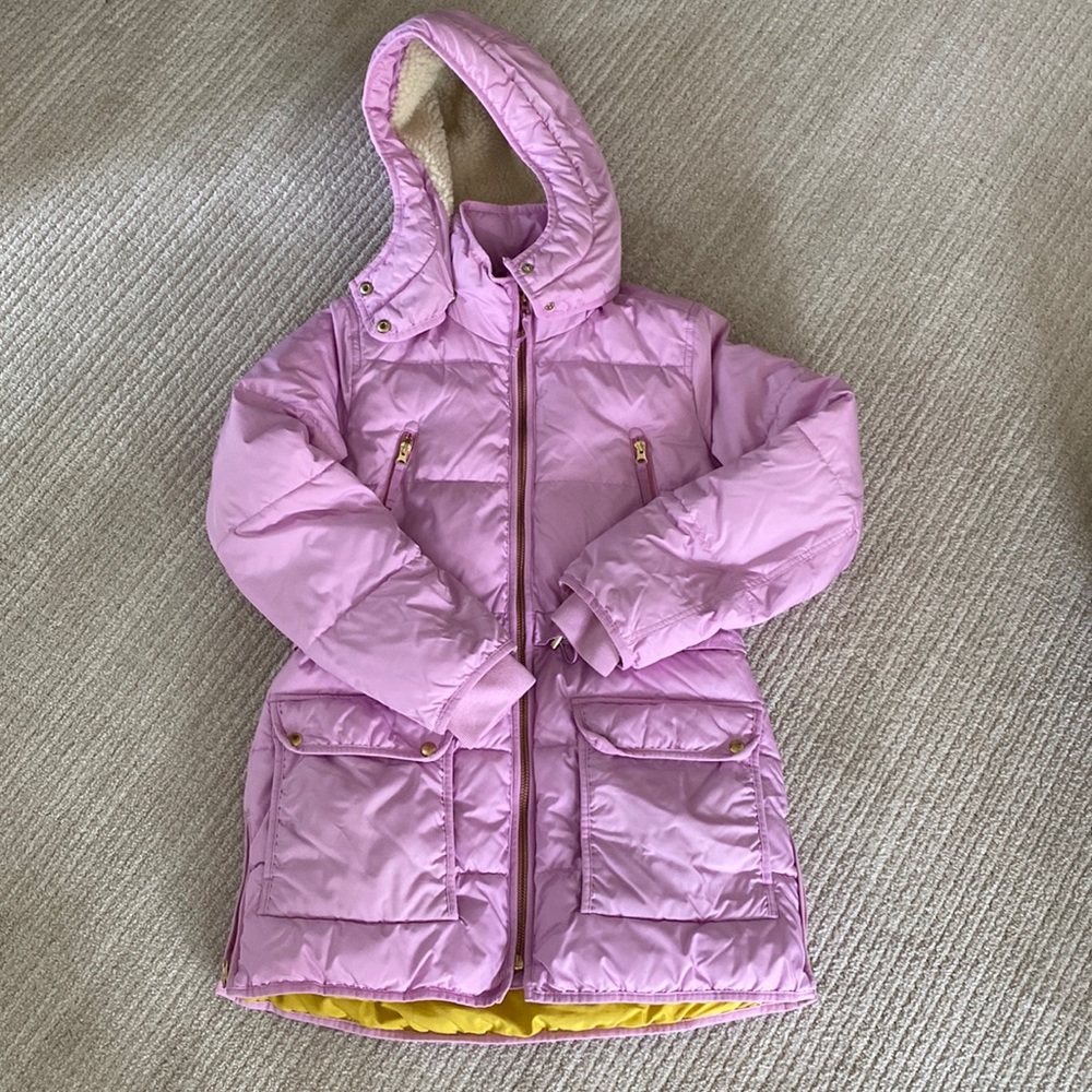💖SPOTLIGHT💖J. Crew Orchid Chateau Puffer Jacket